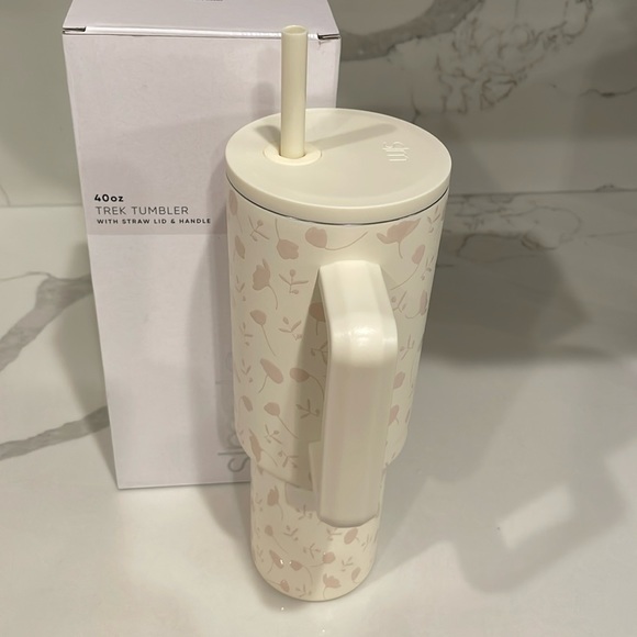 Simple Modern - WHIMSICAL FLORAL 40oz Trek Tumbler - Rare Limited Edition - NWT! - Picture 3 of 9
